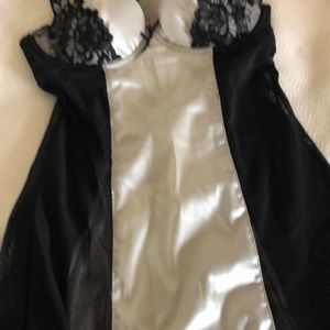 Be Wicked! I piece satin and mesh cami.